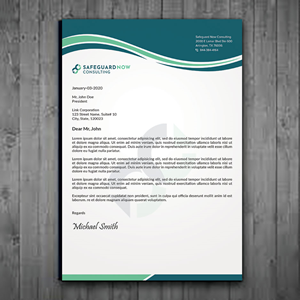 Diseño de Membrete por sadikul islam para Safeguard Now Consulting | Diseño: #28910041