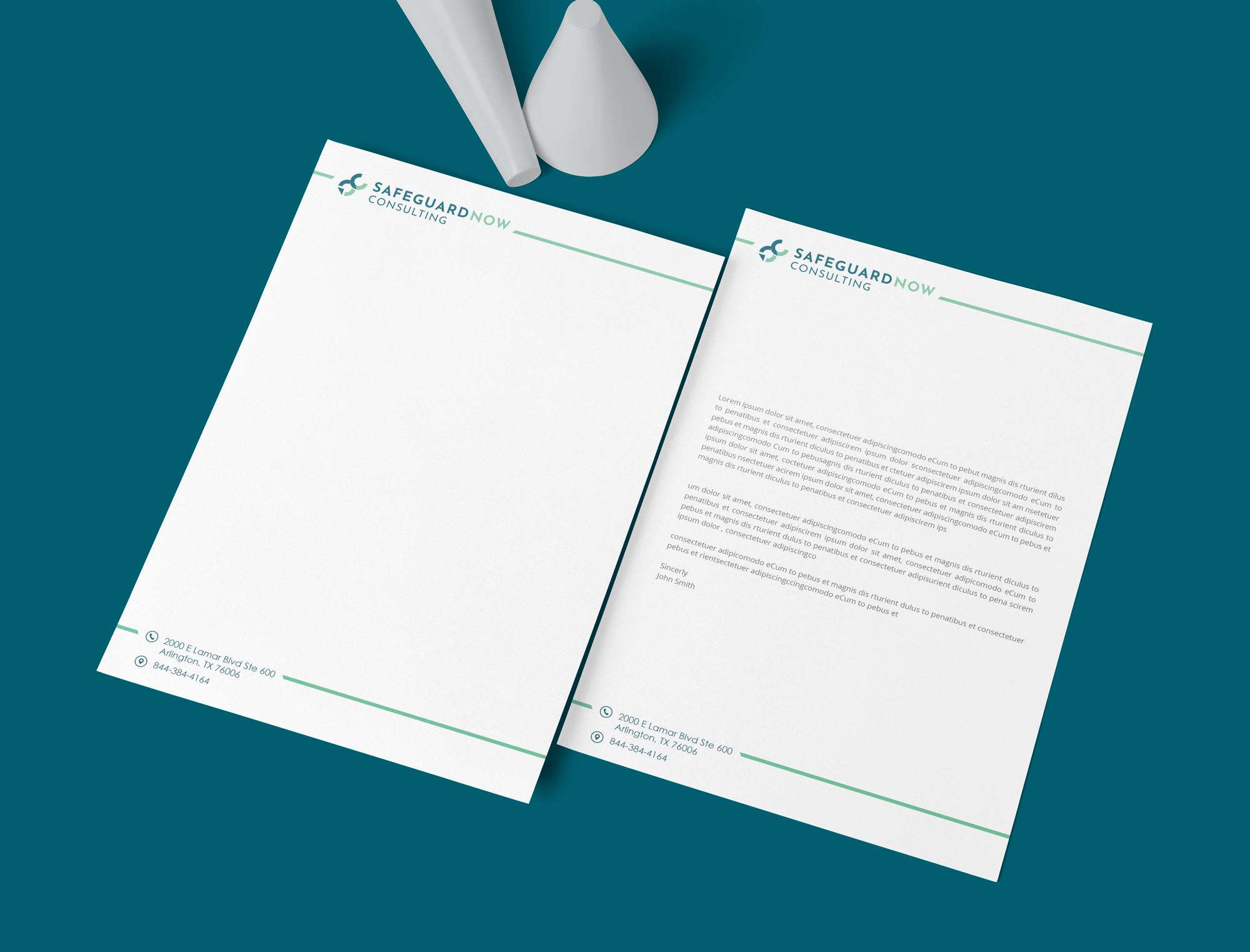 Diseño de Membrete por Digi_Design555 para Safeguard Now Consulting | Diseño #28907052