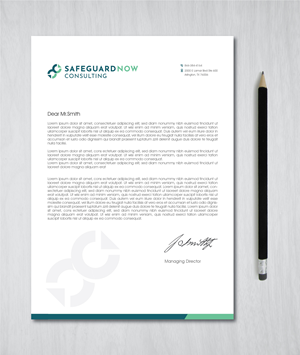 Briefkopf-Design von artbitin für Safeguard Now Consulting | Design: #28892513