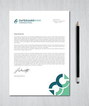 Briefkopf-Design von artbitin für Safeguard Now Consulting | Design: #28892514