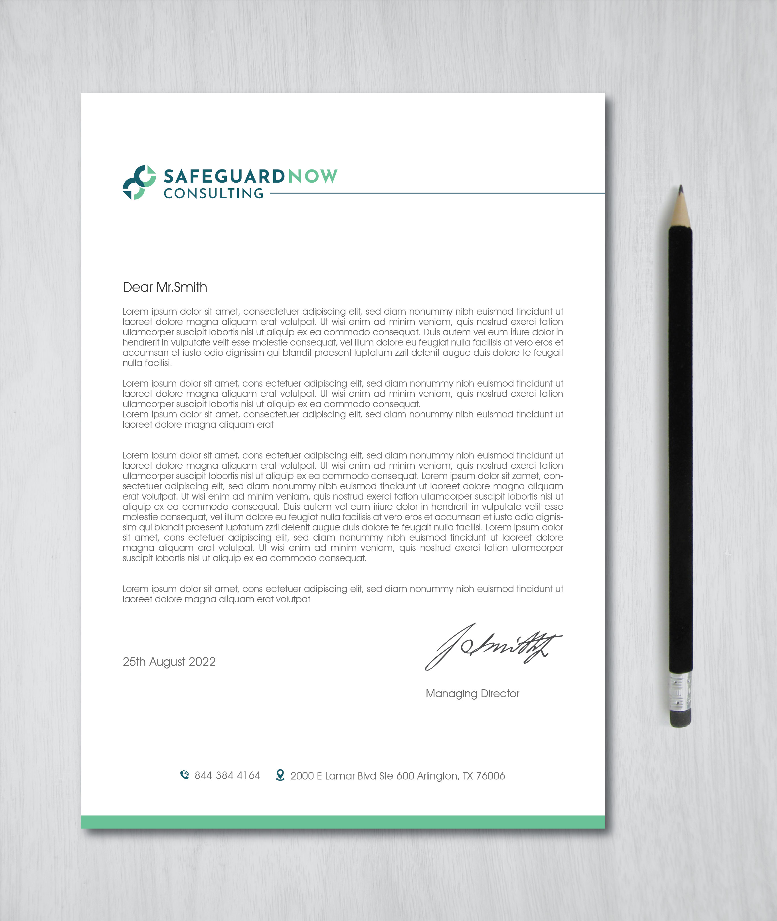 Briefkopf-Design von artbitin für Safeguard Now Consulting | Design #28892515