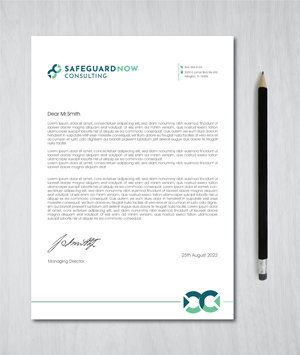 Briefkopf-Design von artbitin für Safeguard Now Consulting | Design: #28892521