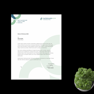 Letterhead Design by nng for Safeguard Now Consulting | Design: #28892078