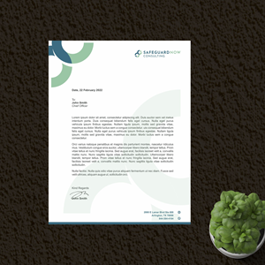 Letterhead Design by nng for Safeguard Now Consulting | Design: #28894736