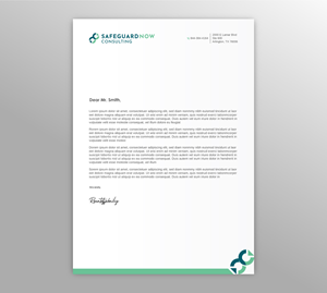 Briefkopf-Design von LAXMI DESIGNHUB für Safeguard Now Consulting | Design: #28892577