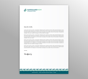 Briefkopf-Design von LAXMI DESIGNHUB für Safeguard Now Consulting | Design: #28892581