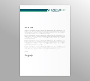 Briefkopf-Design von LAXMI DESIGNHUB für Safeguard Now Consulting | Design: #28892584