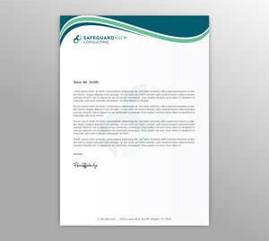 Briefkopf-Design von LAXMI DESIGNHUB für Safeguard Now Consulting | Design: #28892591