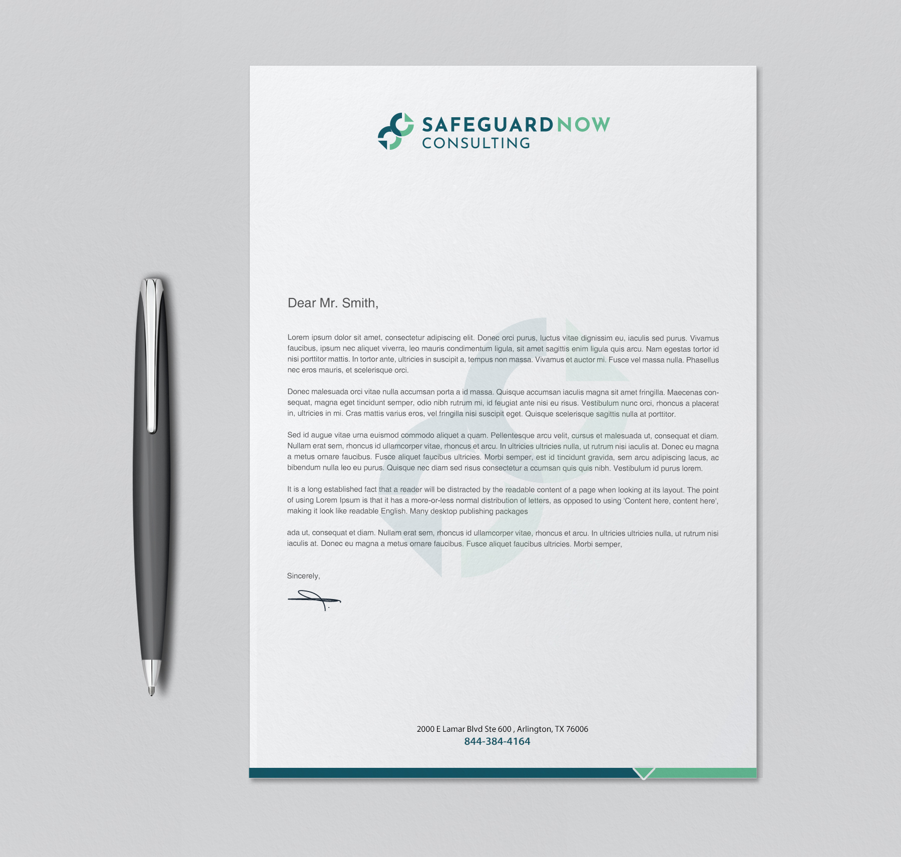 Letterhead Design by chandrayaan.creative for Safeguard Now Consulting | Design #28893975