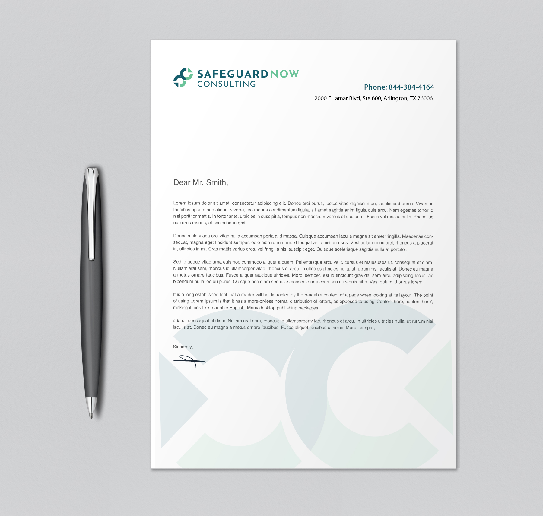 Letterhead Design by chandrayaan.creative for Safeguard Now Consulting | Design #28893979