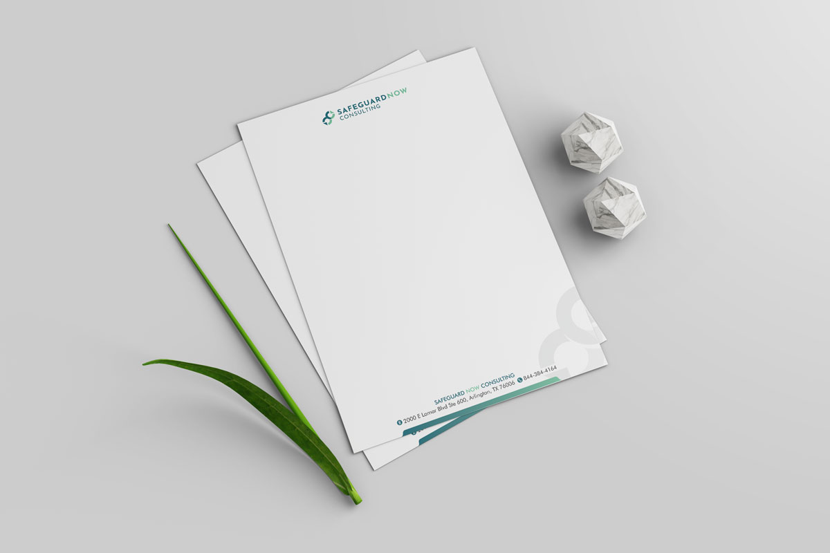 Letterhead Design by alpesh9520 for Safeguard Now Consulting | Design #28901178