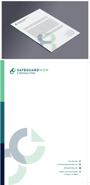 Diseño de Membrete por chameerakasundb para Safeguard Now Consulting | Diseño: #28902129