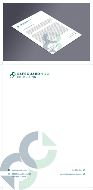 Diseño de Membrete por chameerakasundb para Safeguard Now Consulting | Diseño: #28902204