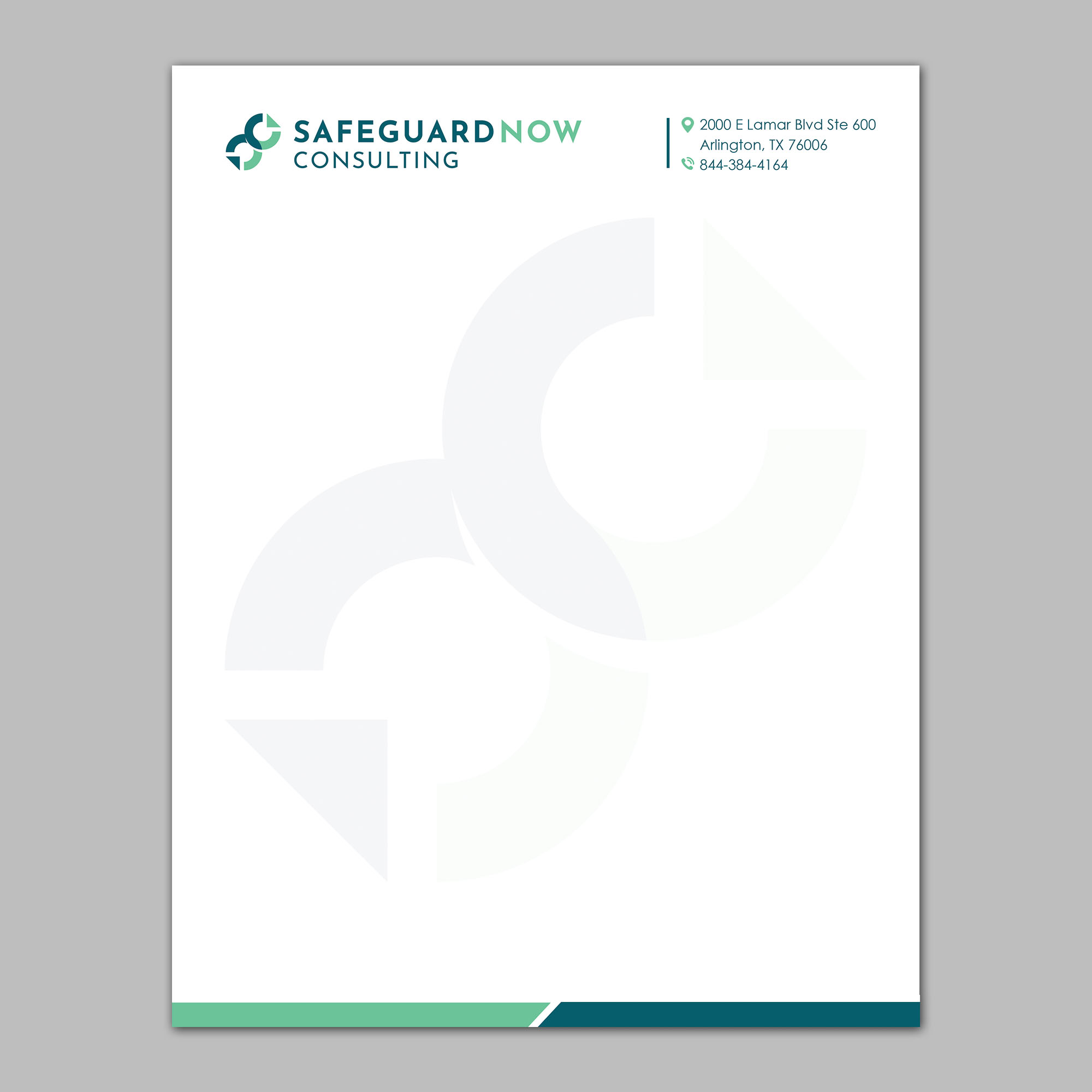 Letterhead Design by T.R for Safeguard Now Consulting | Design #28893277
