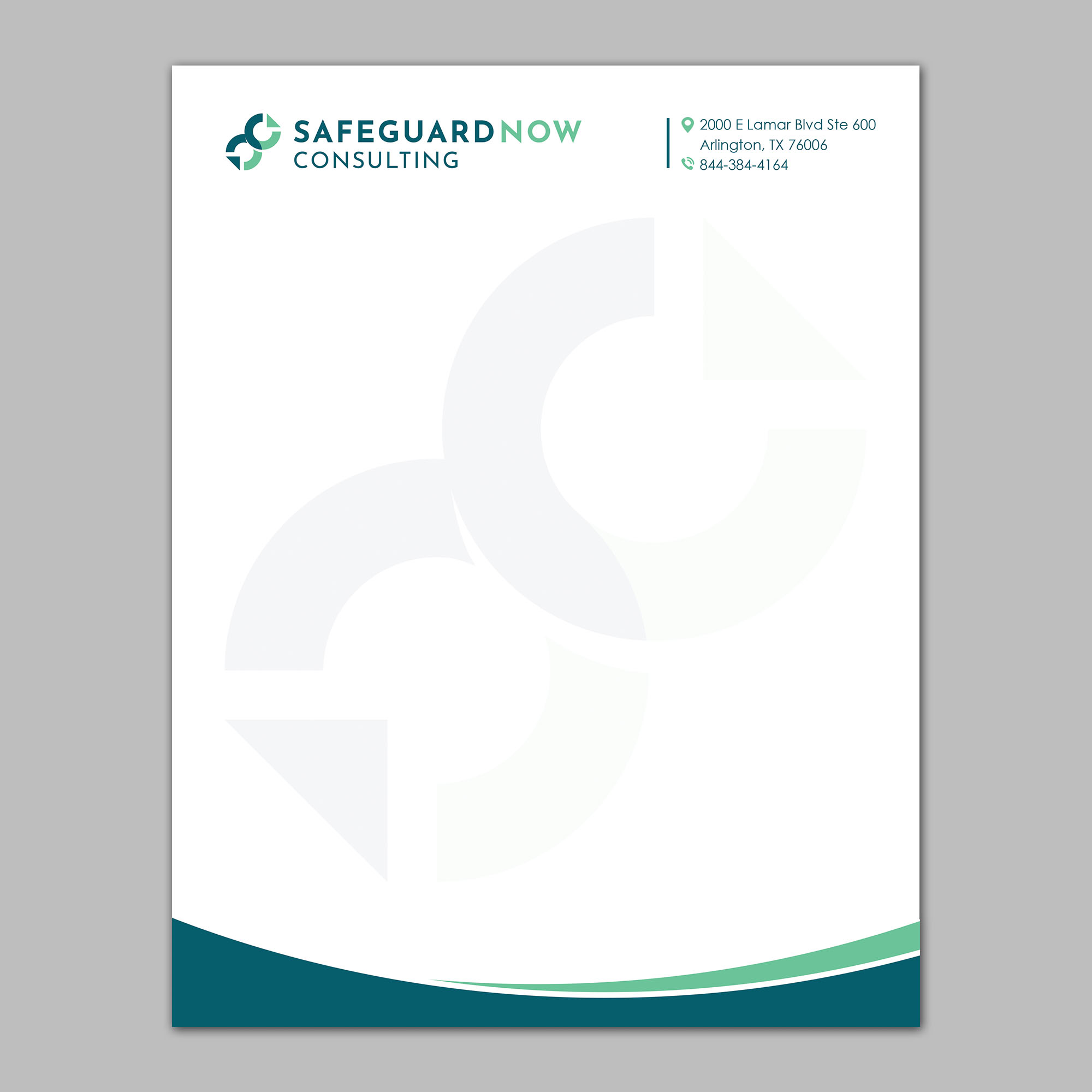 Letterhead Design by T.R for Safeguard Now Consulting | Design #28893279