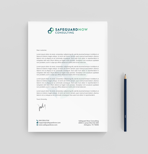 Letterhead Design by R.design for Safeguard Now Consulting | Design: #28892095