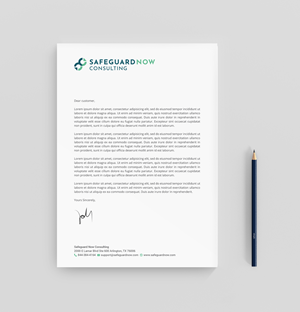 Letterhead Design by R.design for Safeguard Now Consulting | Design: #28892098