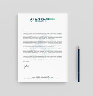 Letterhead Design by R.design for Safeguard Now Consulting | Design: #28892101