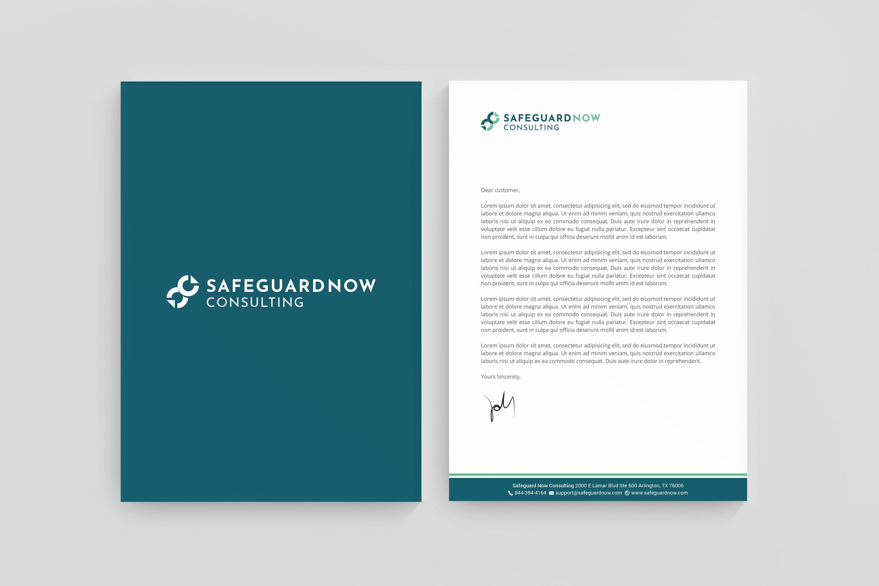 Letterhead Design by R.design for Safeguard Now Consulting | Design #28898189