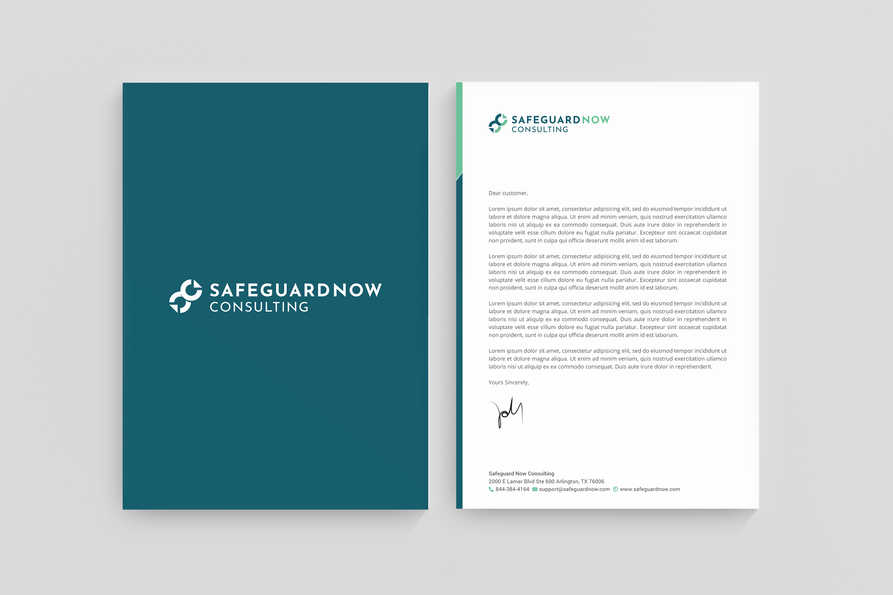 Letterhead Design by R.design for Safeguard Now Consulting | Design #28898191