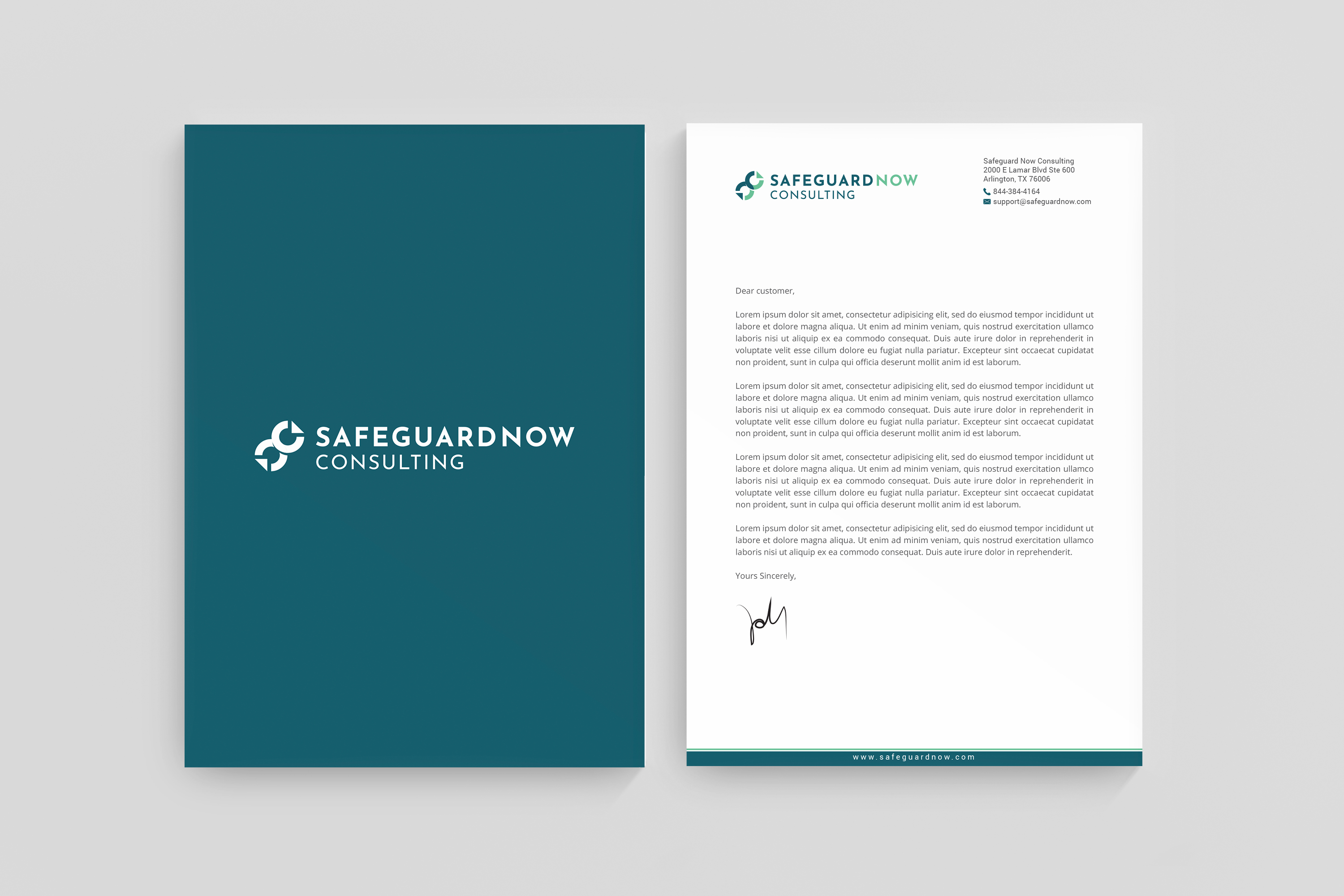 Letterhead Design by R.design for Safeguard Now Consulting | Design #28898193