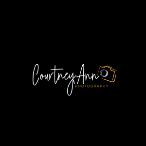 CourtneyAnn Photography | Logo Design by Franabanana