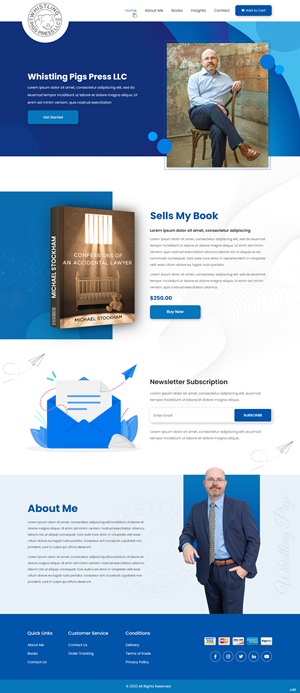 Web Design by pb for this project | Design #28907609