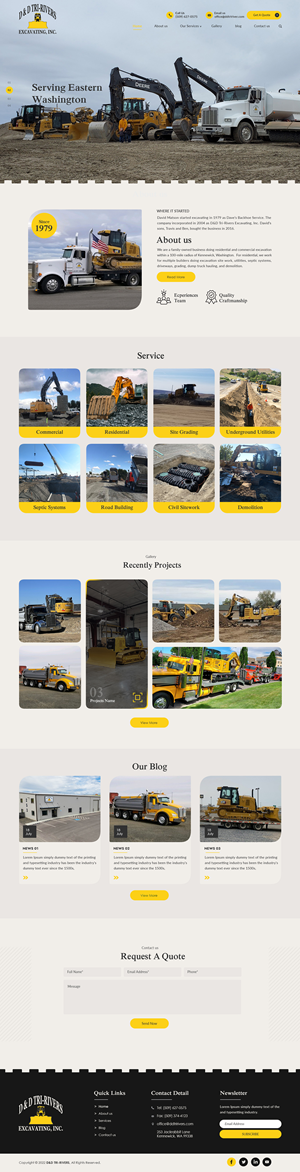 Web Design by bdesigner9 for this project | Design #28901891