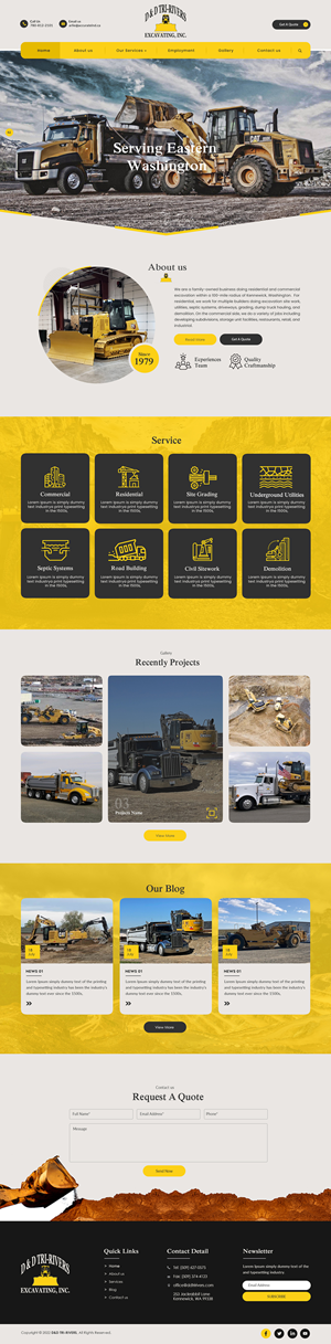 Web Design by bdesigner9 for this project | Design: #28905461