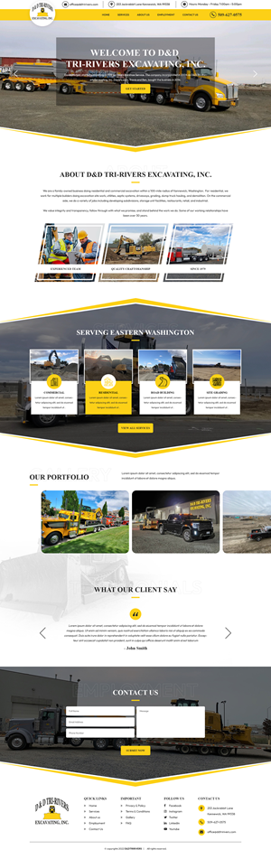Web Design by Titan Eagle for this project | Design: #28898738