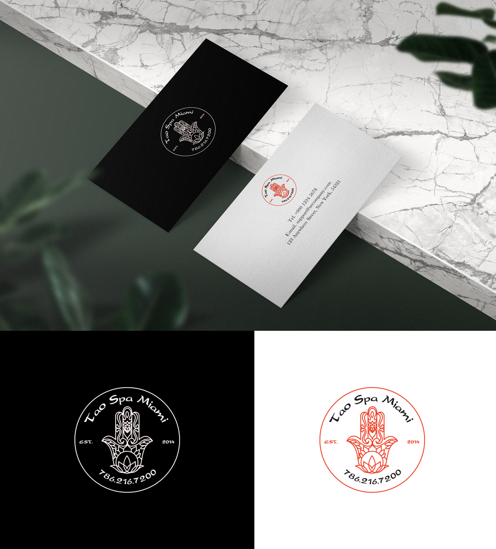 Diseño de Logo por Ellene para Tao Spa Miami | Diseño #28896685