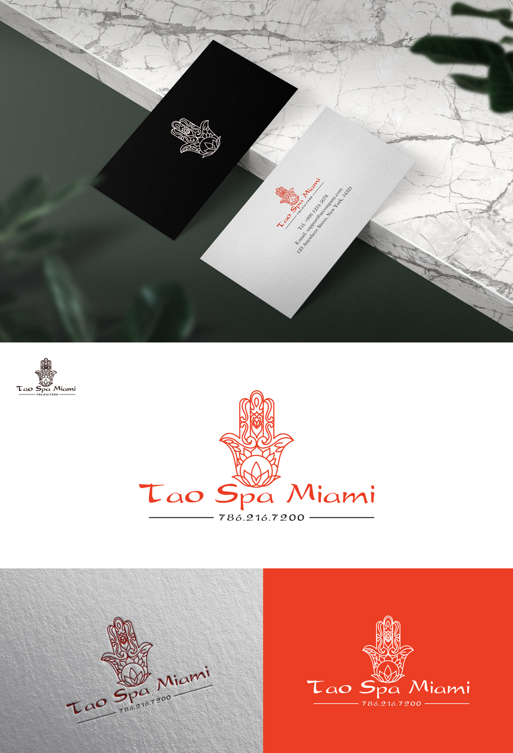 Logo Design by Ellene for Tao Spa Miami | Design #28896754