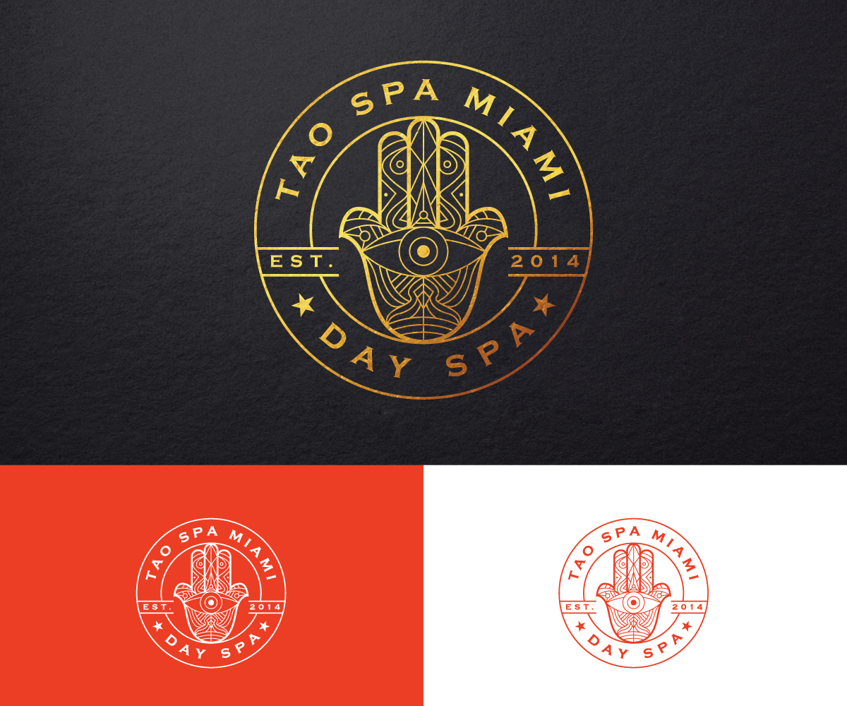 Logo Design by step forward 2 for Tao Spa Miami | Design #28893321