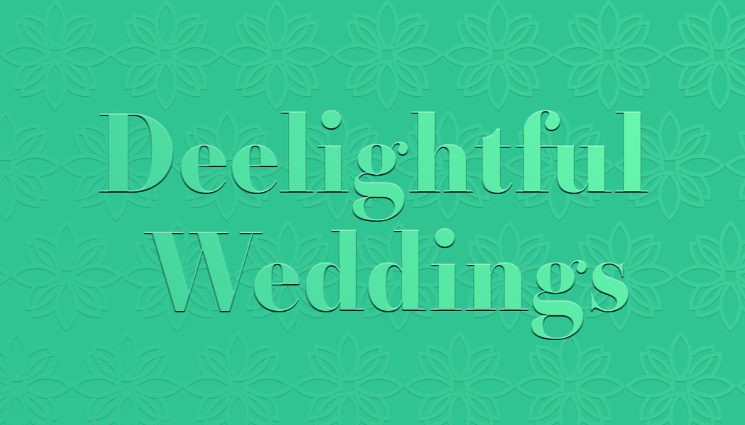 Business Card Design by MarkoE for Deelightful Weddings | Design #28896540