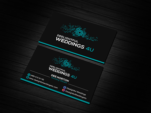 Diseño de Tarjeta de Presentación por Creations Box 2015 para Deelightful Weddings | Diseño: #28895303
