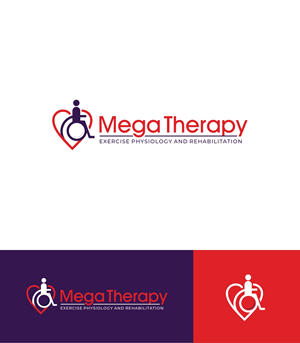 Mega Therapy Exercise Physiology and Rehabilitation | Logo Design by ecorokerz