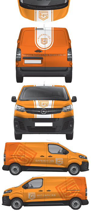 Company Van Decal - Electric Van | Diseño de Rotulación de Vehículo por yani