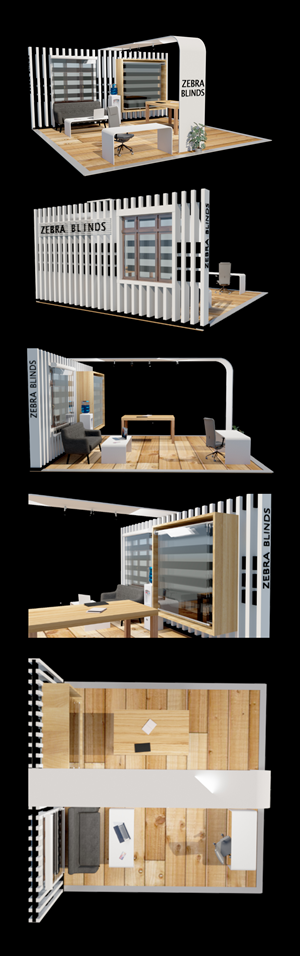 Trade Show Booth Design by Creative D2024 for this project | Design: #28914389