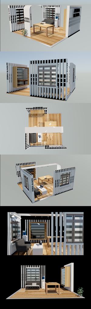 Trade Show Booth Design by Creative D2024 for this project | Design: #28914390