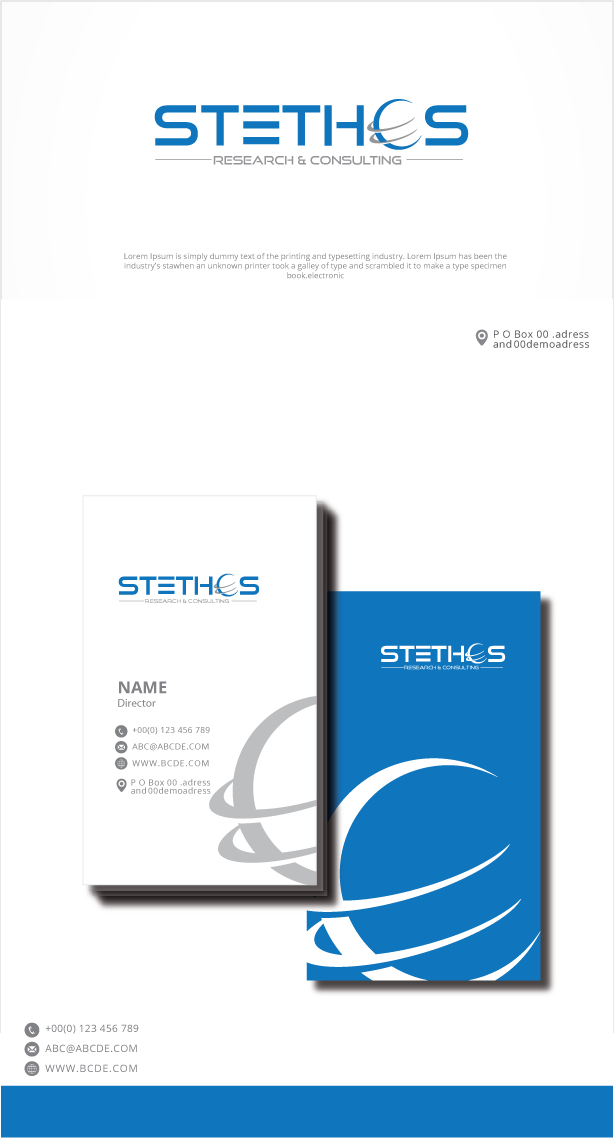Logo-Design von graphicevolution für Stethos Srl | Design #28895785
