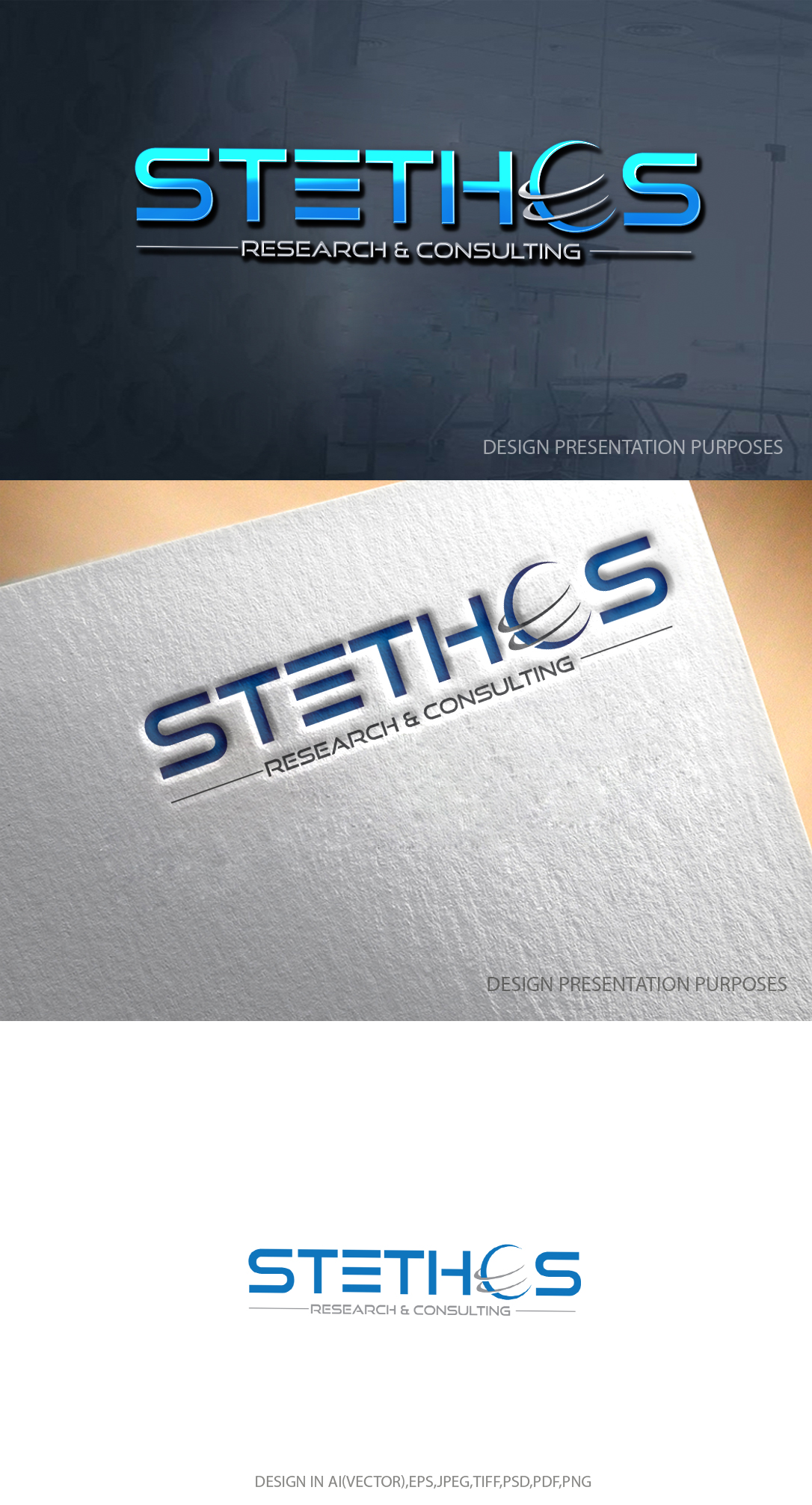 Logo Design by graphicevolution for Stethos Srl | Design #28895786