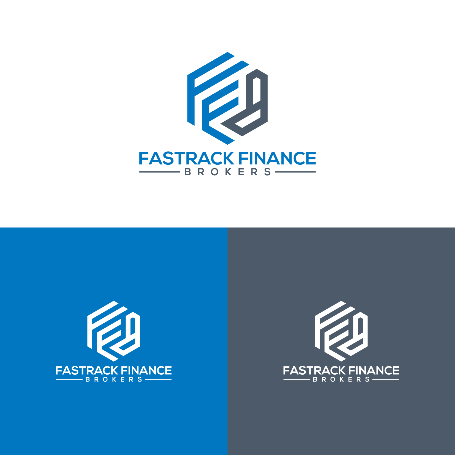 Logo Design by zilong graphic for Fastrack Finance Brokers | Design #28895705