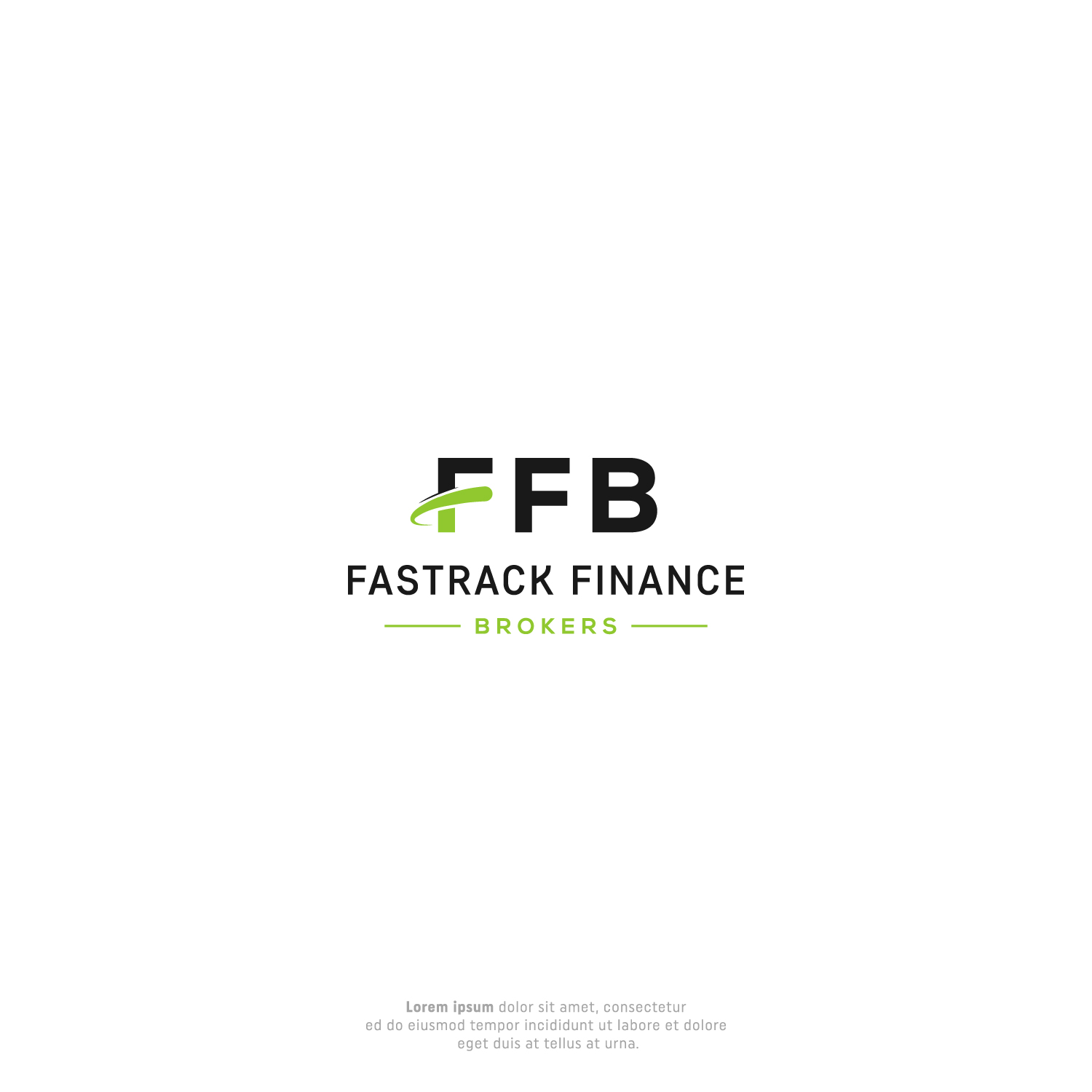 Logo Design by Clean Designs 2 for Fastrack Finance Brokers | Design #28895408