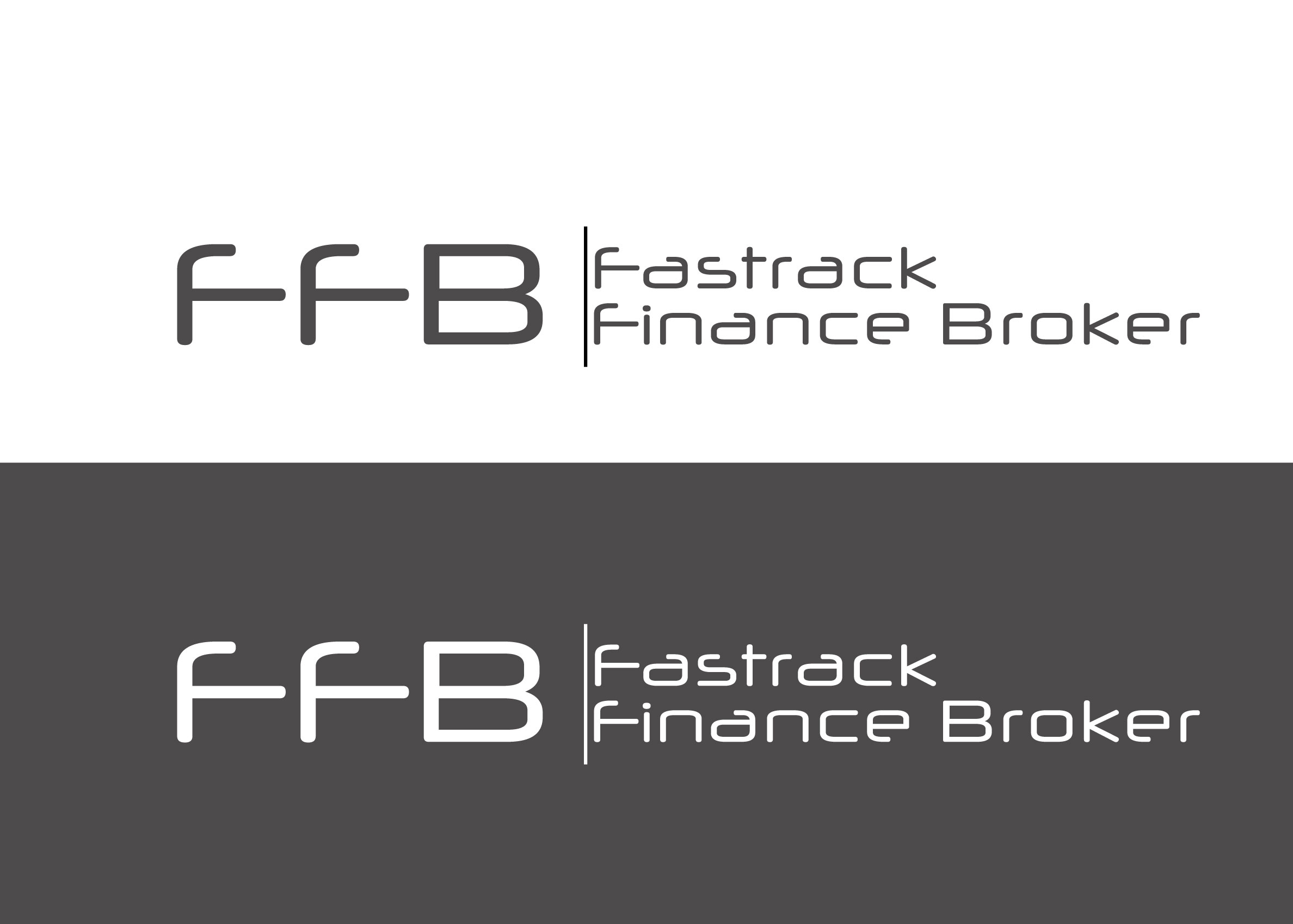 Logo Design by one2ka4two for Fastrack Finance Brokers | Design #28910381