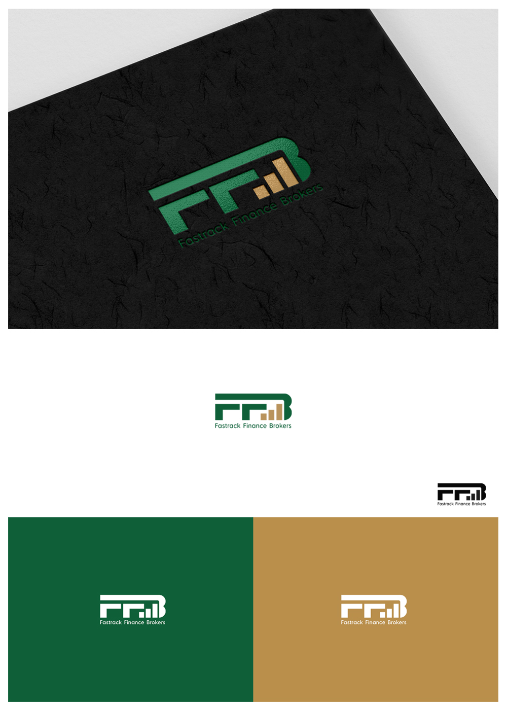 Logo Design by goranvisnjic82 for Fastrack Finance Brokers | Design #28897096