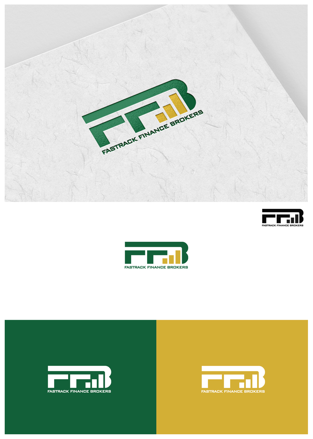 Logo Design by goranvisnjic82 for Fastrack Finance Brokers | Design #29002725