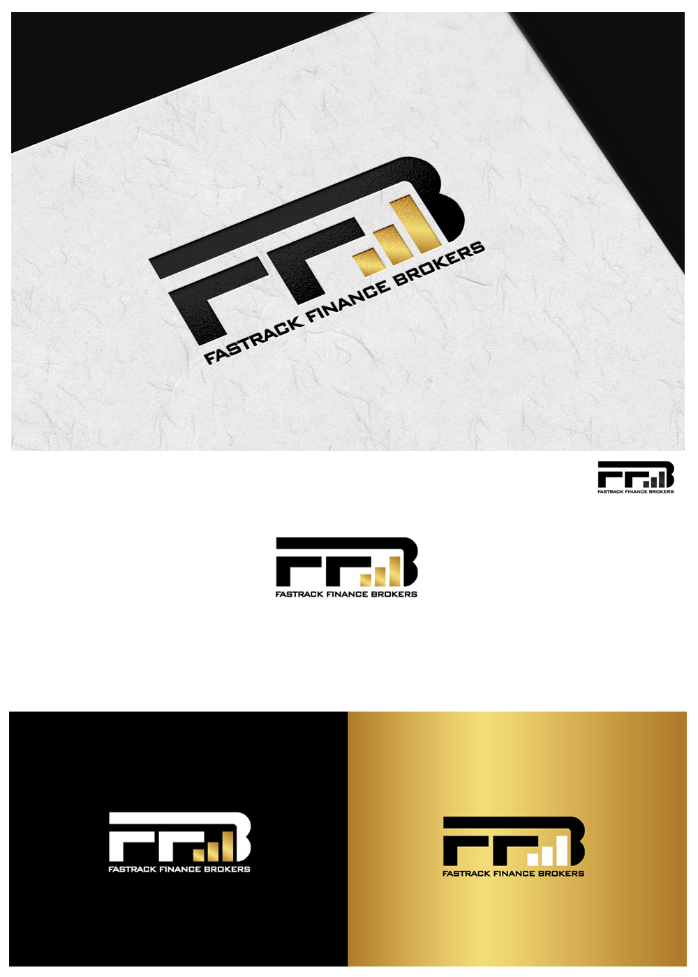 Logo Design by goranvisnjic82 for Fastrack Finance Brokers | Design #29009454