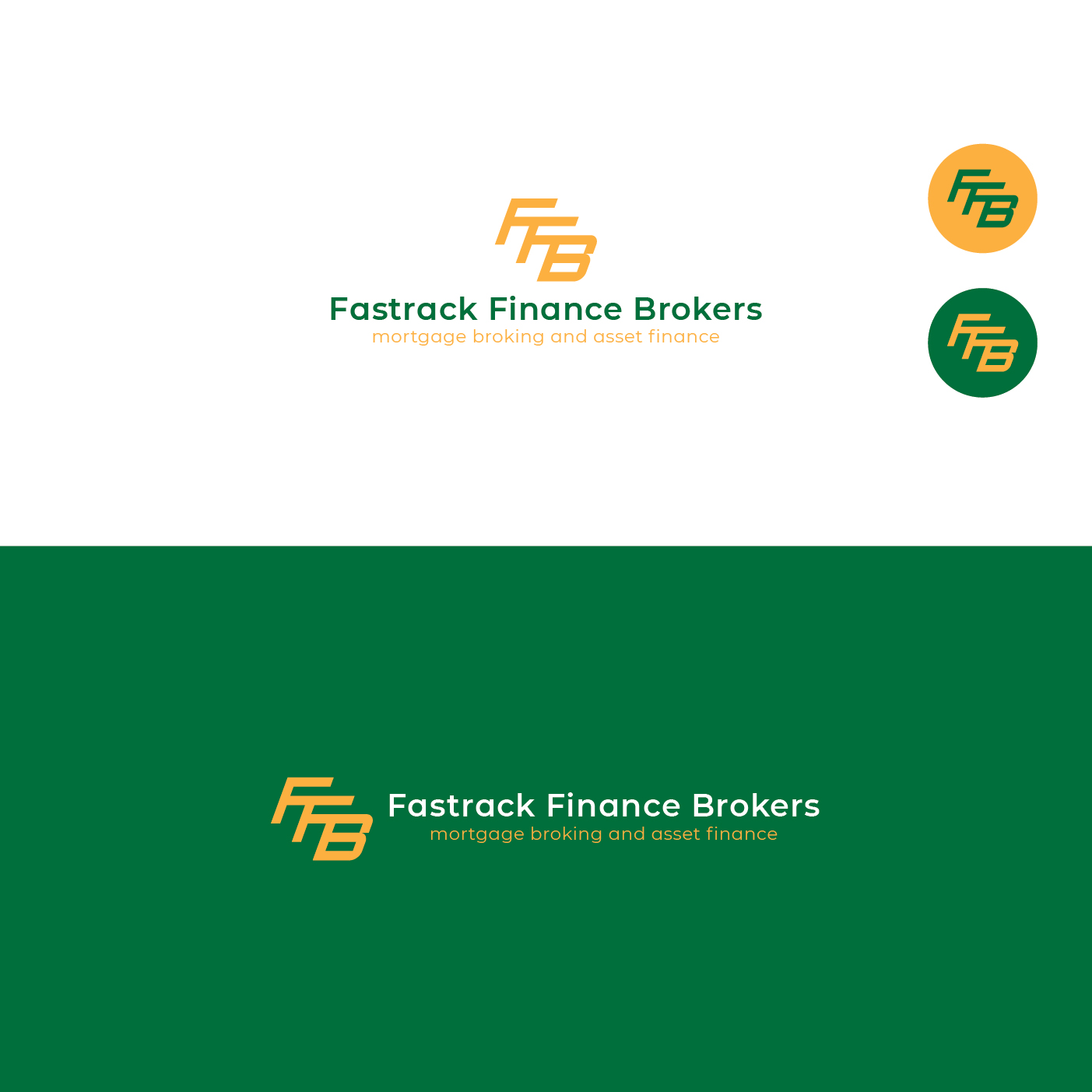 Logo Design by nandkumar for Fastrack Finance Brokers | Design #28895436