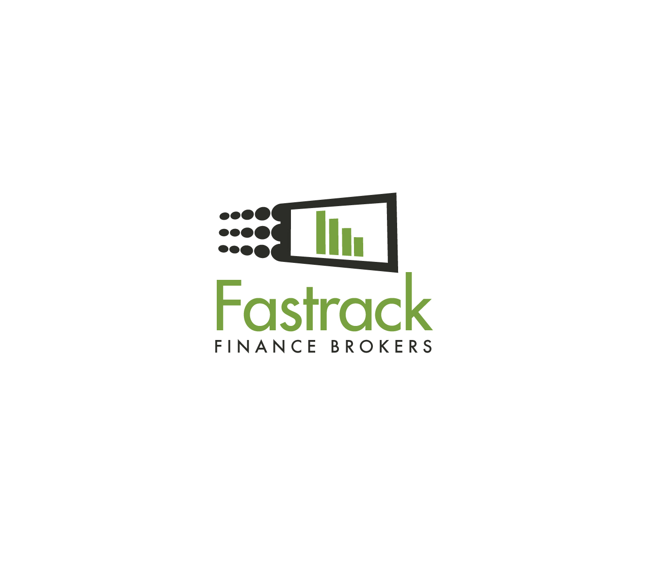 Logo Design by Abstract BEE for Fastrack Finance Brokers | Design #28902955