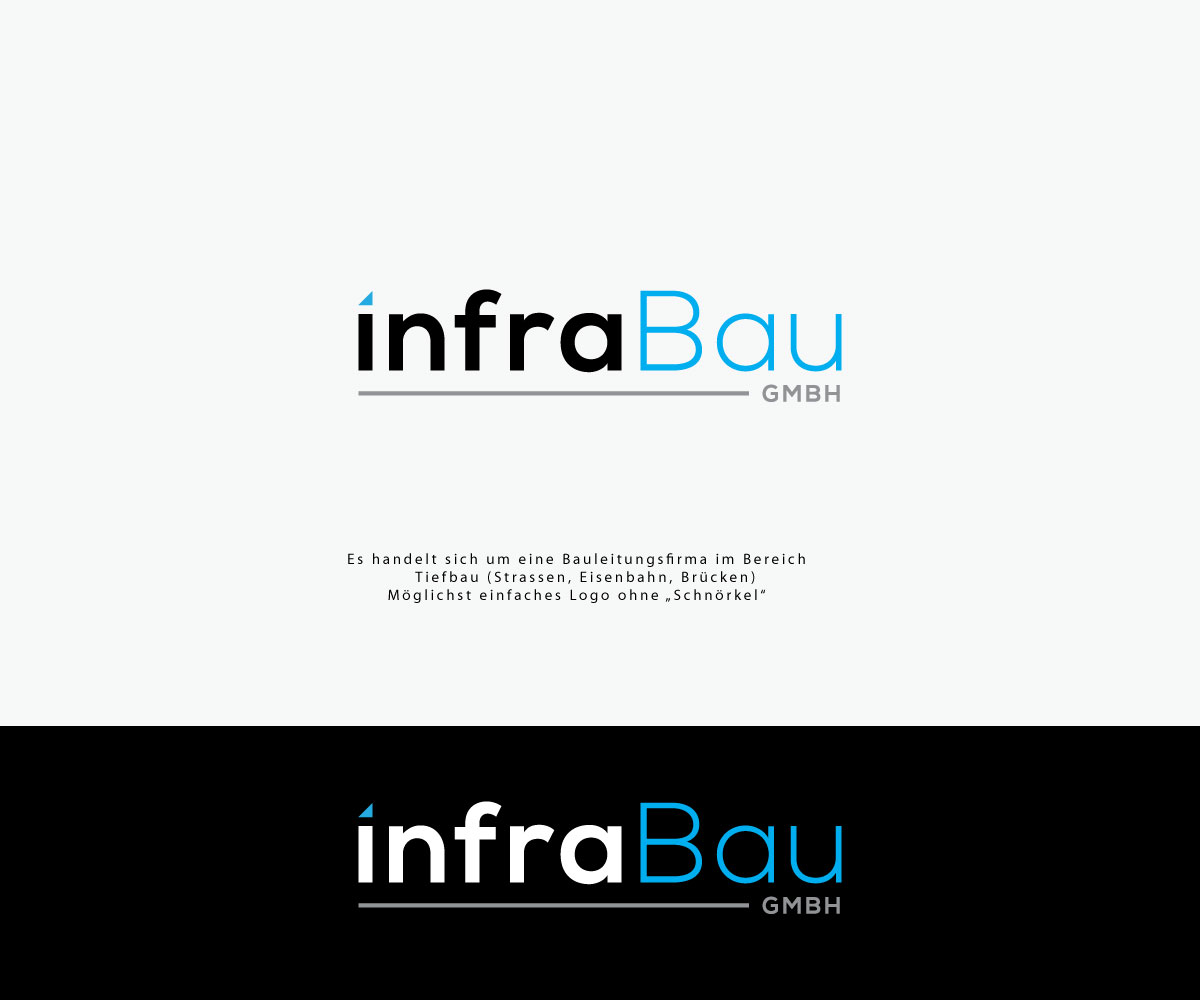 Logo Design by sol design2 for InfraBau GmbH | Design #28898366